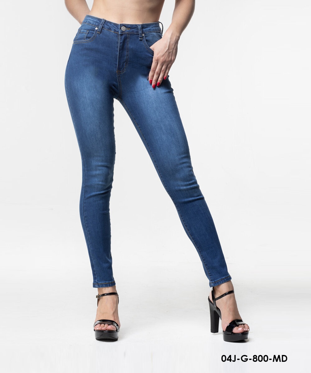 JEANS  STREETCH MUJER HIGH R